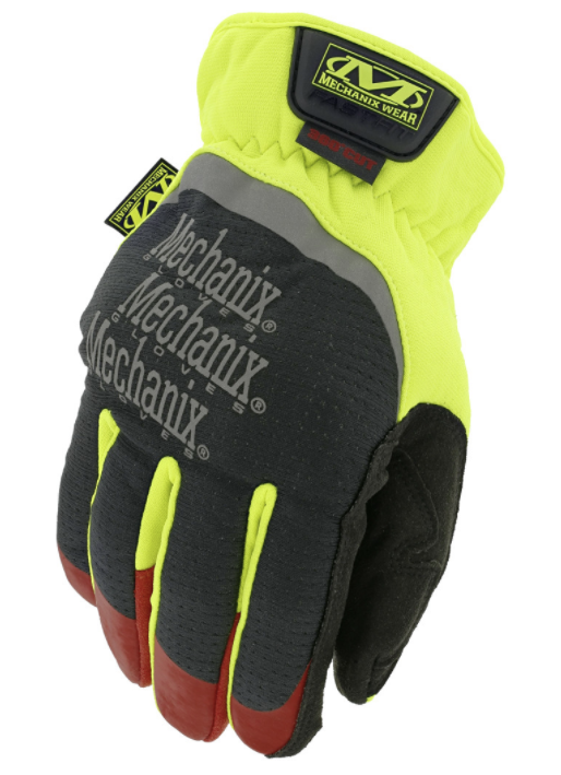 Mechanix HI-VIZ FASTFIT® D4-360 Gloves for Maintenance & Repairs, Construction, Manufacturing, Material Handling, Metal Stamping, etc.